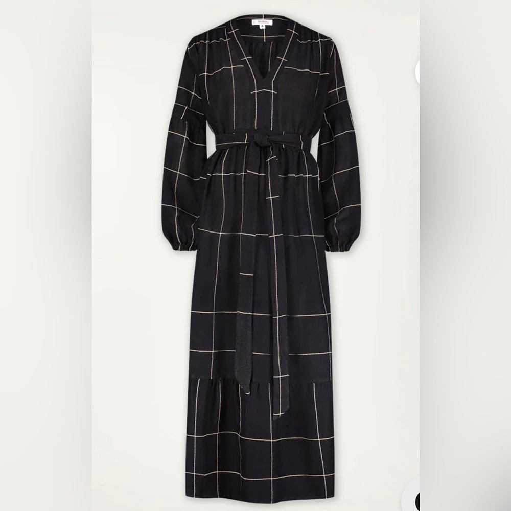 $495 LEMLEM ELSABET | Belted Dress SZ S